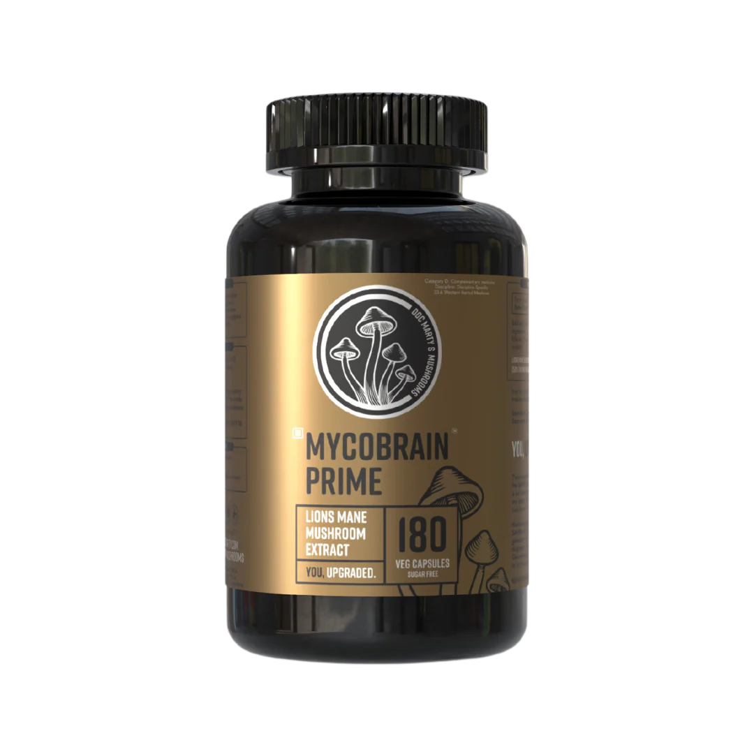Dr Marty's - MYCOBRAIN PRIME 180's Lions Mane Mushroom